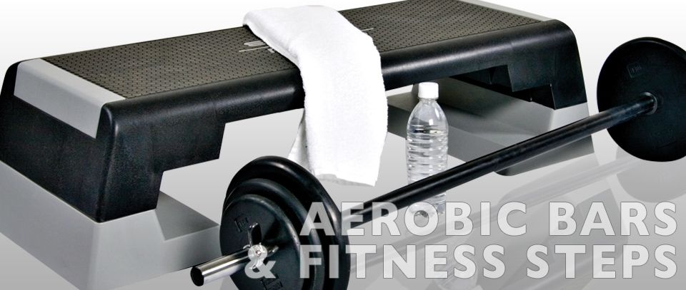 Aerobic Bars and Fitness Steps