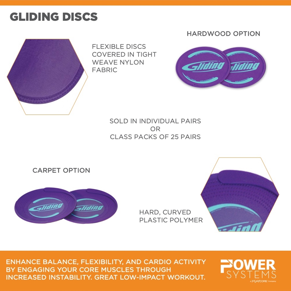 Gliding Disc (For carpet flooring) – CyberHealthSG