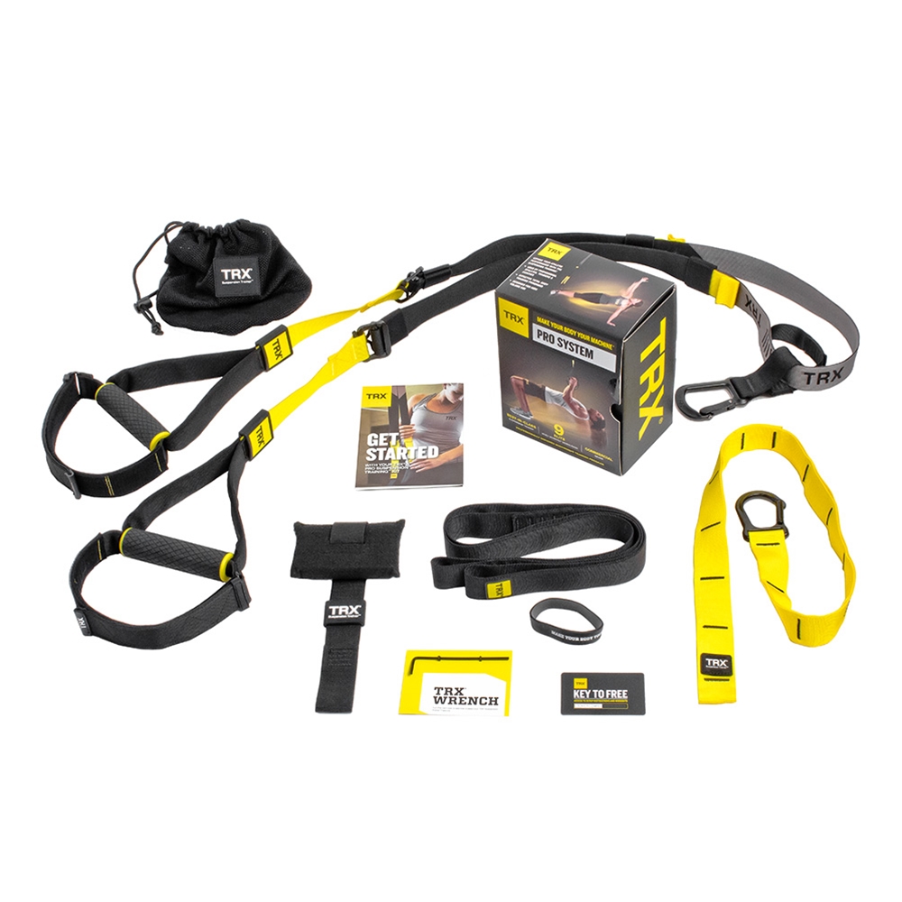  TRX All-in-One Suspension Training System: Weight Training,  Cardio, Cross Training, Resistance Training. Full Body Workouts for Home,  Travel, and Outdoors. Includes Indoor & Outdoor Anchor system : Sports &  Outdoors