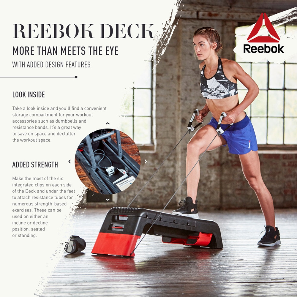 reebok deck workout chart