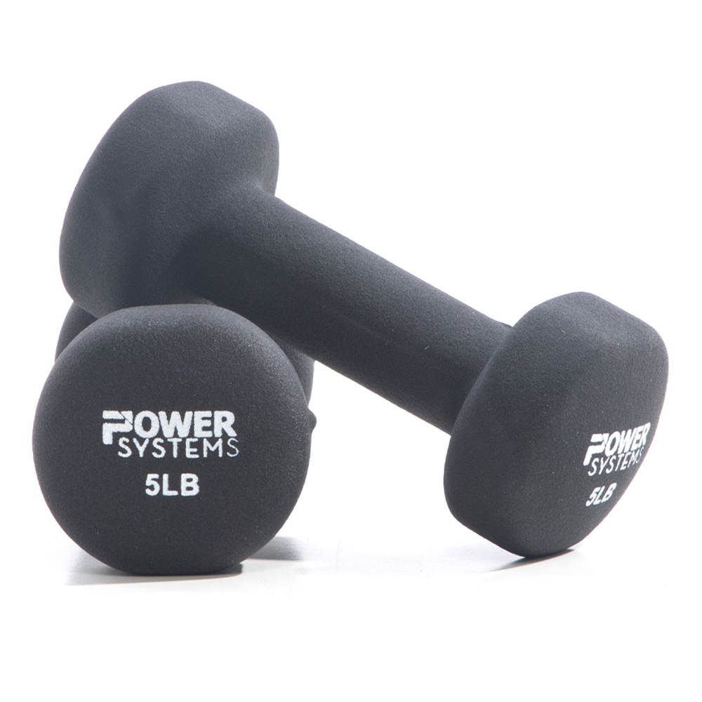 Basics Easy Grip Workout Dumbbell, Neoprene Coated, Various Sets and  Weights available